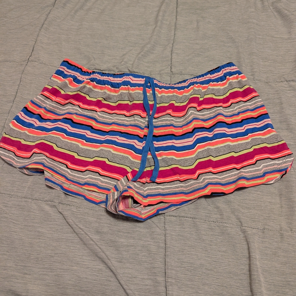 Colorful Striped Shorts